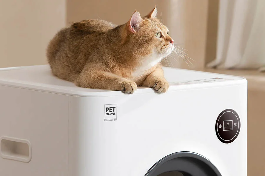 cat litter cleaner box